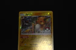 Pokemon Card Excellent(EX) Reverse Holo 4th Place Raichu Sun & Moon League Promo - Image 3