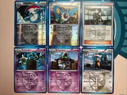 [6x] Pokemon Card Lot: Black & White [Team Plasma] Reverse Holo & Rare *NM/LP* - Image 1