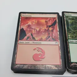 Champions of Kamigawa Basic LANDS ONLY MTG Lot Art Variants Over 100 Land Cards - Image 2