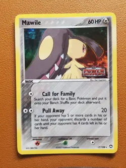 Mawile 17/108 Stamped Reverse Holo EX Power Keepers Pokemon Card 2007 - LP - Image 1