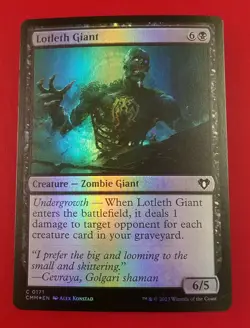 1x Lotleth Giant | FOIL | Commander Masters | MTG Magic Cards - Image 1