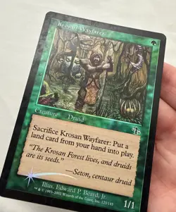 Krosan Wayfarer x1 *FOIL* MTG Judgment 1x Magic Good Heavy Play HP - Image 2