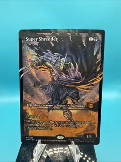 Super Shredder (Borderless) Teenage Mutant Ninja Turtles Foil - Image 1