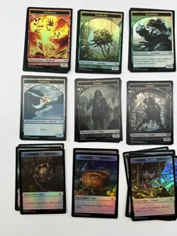 Magic The Gather FOIL Token Bundle 47 Tokens MTG - Image 2