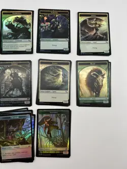 Magic The Gather FOIL Token Bundle 47 Tokens MTG - Image 3