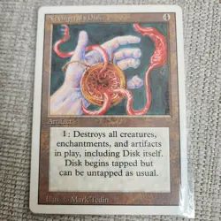 Magic the Gathering MTG Nevinyrral's Disk LP REVISED - Image 1