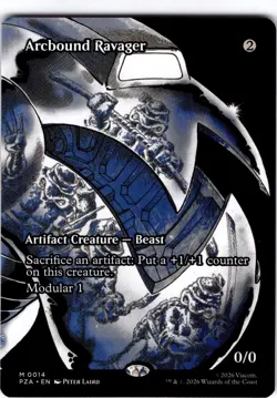 Arcbound Ravager #14 Teenage Mutant Ninja Turtles Borderless Regular Mythic - Image 1