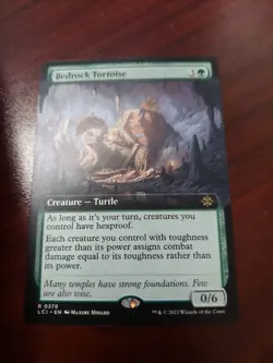 Bedrock Tortoise (Extended Art) The Lost Caverns of Ixalan Regular - Image 1