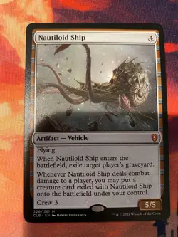 MTG Battle For Baldurs Gate Nautiloid Ship - Image 1