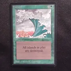 Magic: The Gathering Tsunami Sorcery Limited Beta Green Uncommon Regular - Image 1