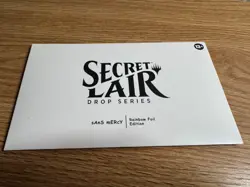 Secret Lair - sAnS mERcY - Rainbow Foil Edition (Sealed) MTG - Image 1