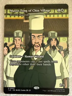 Mayor Tong of Chin Village - Drannith Magistrate (Borderless) MTG Regular - Image 1