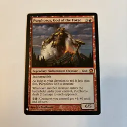 Purphoros, God of the Forge Mystery Booster LP 135 MTG English Regular - Image 1
