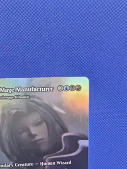 Magic the Gathering Final Fantasy Kuja Mage Manufacturer 0052 Showcase Foil NM - Image 4