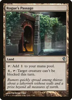 1x Rogue's Passage NM Eng MTG - Jace Vs Vraska - Image 1