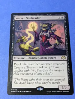 MTG Magic: Modern Horizons 3: Warren Soultrader #0110 Rare - NM - Image 1