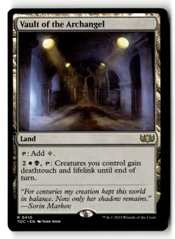 Vault of the Archangel 410 Commander: Tarkir: Dragonstorm MTG NM - Image 1