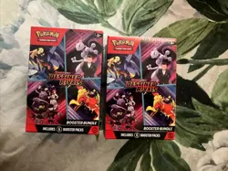 Pokemon TCG Destined Rivals Booster Bundle Factory Sealed - Lot of 2 - Image 1