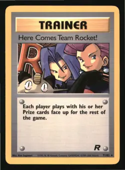 Here Comes Team Rocket! 71/82 Holo Rare Team Rocket Pokemon Lightly Played - Image 1