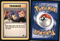 Here Comes Team Rocket! 71/82 Holo Rare Team Rocket Pokemon Lightly Played - Image 3