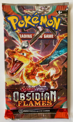 Pokemon- Scarlet and Violet Obsidian Flames Booster Pack New/Factory sealed - Image 1