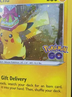 Pikachu SWSH234 Double Faint Swirl 2022 Pokemon TCG Black Star Promo Holo - Image 2