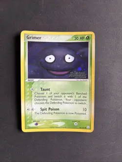 Pokemon TCG Grimer EX Team Rocket Returns 56/109 Reverse Holo Common Nintendo - Image 1