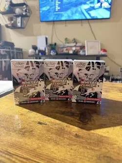 Pokemon TCG Scarlet & Violet White Flare Booster Bundle Sealed 3 Boxes - Image 1