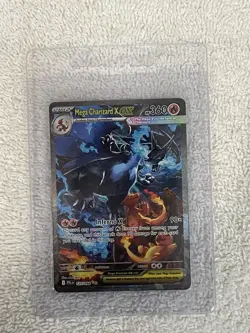 Pokemon Mega Charizard X EX 125/094 Phantasmal Flames Special Illustration Rare - Image 1