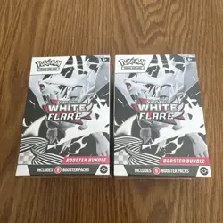 Pokemon TCG Scarlet & Violet White Flare Booster Bundle-Set Of 2 - Image 1