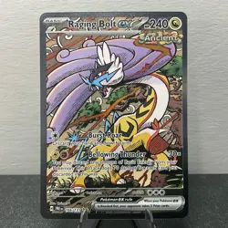 2025 Pokemon - Prismatic Evolutions - Raging Bolt EX SIR 166/131 - Image 1