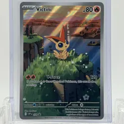 Pokemon TCG Scarlet & Violet Victini #SVP208 Illustration Collection NM- - Image 1