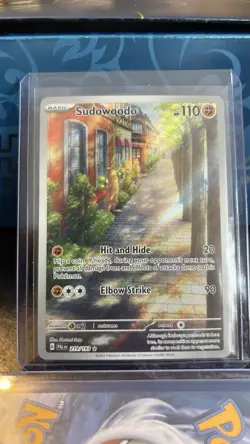 Pokemon TCG - Sudowoodo 219/193 NM Paldea Evolved Illustration Rare Holo - Image 1