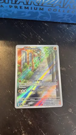 Pokemon TCG - Sudowoodo 219/193 NM Paldea Evolved Illustration Rare Holo - Image 3