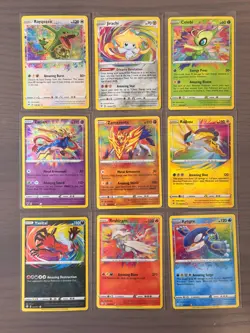 Pokemon Amazing Rare Complete Set Lot Of 9 Vivid Voltage & Shining Fates All NM! - Image 1