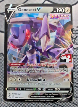 Genesect V 185/264 Pokemon Play! Prize Pack Series 2 - Image 1