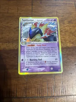 Pokemon TCG Dragon Frontiers Reverse Holo 12/101 Typhlosion Delta Species - Image 1