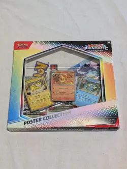Pokemon TCG SV8.5 Prismatic Evolutions Poster Collection Box Factory Sealed - Image 1
