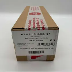 Pokemon TCG Mega Evolution ME01 Booster 6-Box Case Enhanced Version SEALED - Image 1