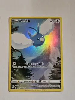 Swablu GG27/GG70 Crown Zenith Galarian Gallery Pokemon Full Art ✨MINT - Image 1