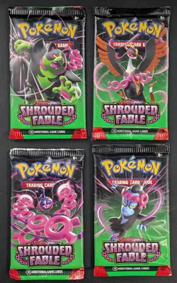 Lot (180) Pokemon Scarlet & Violet SV6.5 Shrouded Fable Booster Packs Sealed - Image 2