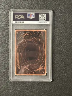 2003 Yugioh Slifer The Sky Dragon GBI-001 Secret Rare PSA 10 #001 - Image 2