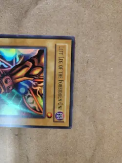 Please READ Yu-Gi-Oh! TCG Left Leg of the Forbidden One LOB-121 And Right Arm - Image 3