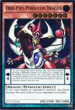 Duelist Alliance #DUEA-EN004 Odd-Eyes Pendulum Dragon (UTR) UN - Image 1