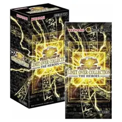 Yugioh Limit Over Collection: The Heroes Japanese Booster Box [15-Packs] Sealed - Image 1