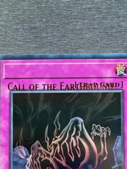 YuGiOh! Call Of The Earthbound BLMM - Error Misprint Name Shift NM 1st Edition - Image 3