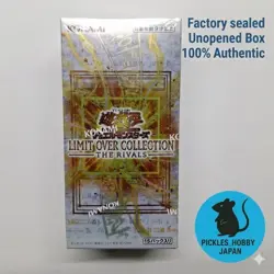 YuGiOh! Limit Over COLLECTION THE RIVALS Sealed Box Japanese - Image 1