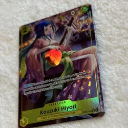 One Piece CCG Kouzuki Hiyori OP06-106 Alt Art English SR - Image 2