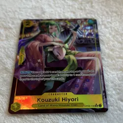 One Piece CCG Kouzuki Hiyori OP06-106 Alt Art English SR - Image 3