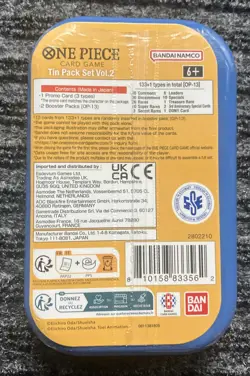 Sabo Tin (2 x OP13 Packs + Promo) - One Piece - Pack Set Vol. 2 (ENG) - Image 2